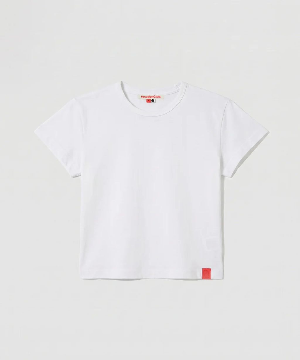 Mini Tee - White
