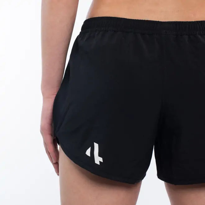 Running Shorts Classic Side Split Women’s Black