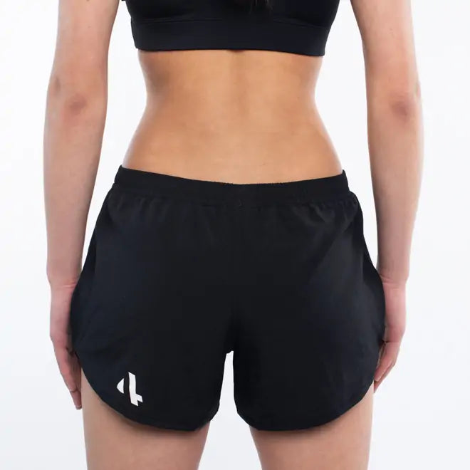 Running Shorts Classic Side Split Women’s Black
