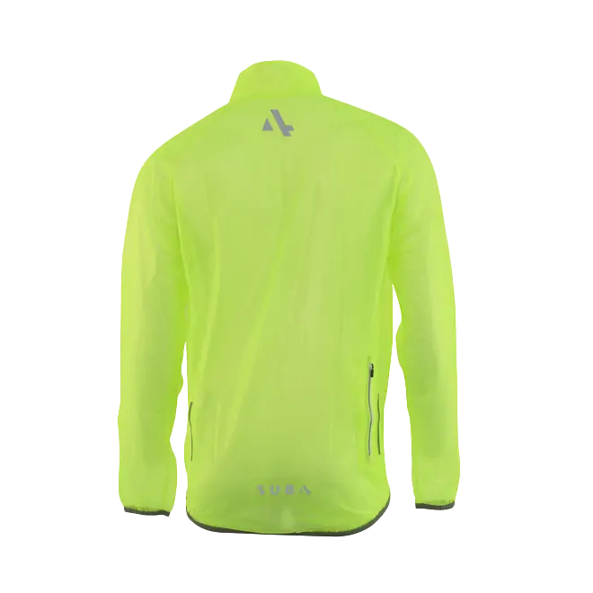 Cycling/Running Rain Jacket Action Fluoro