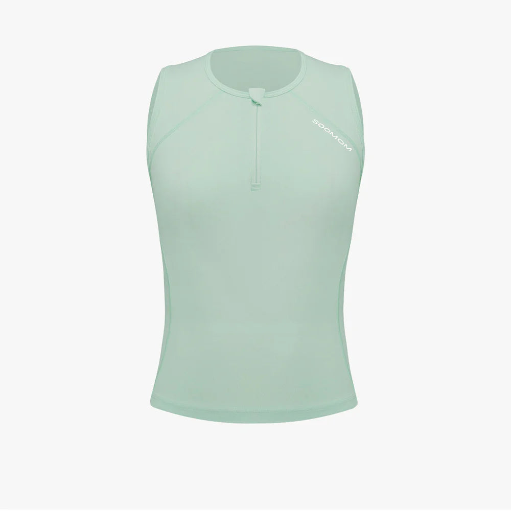 Women's Sleeveless Base Aero Vest - Mistleaf