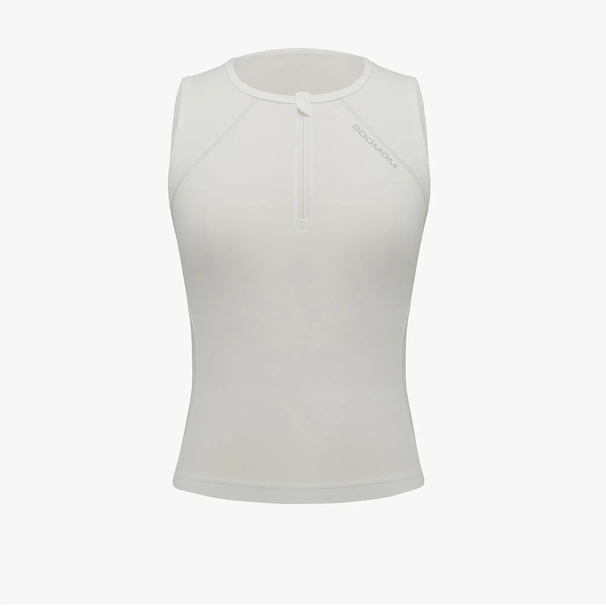 Women's Sleeveless Base Aero Vest - White Drift