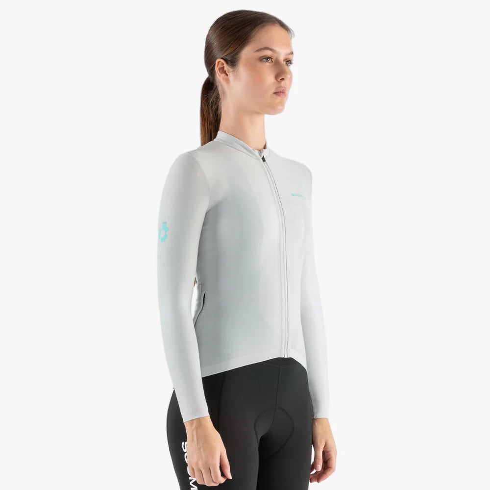 Women's All-Round Lightweight Long Sleeve Thermal Jersey - Cream
