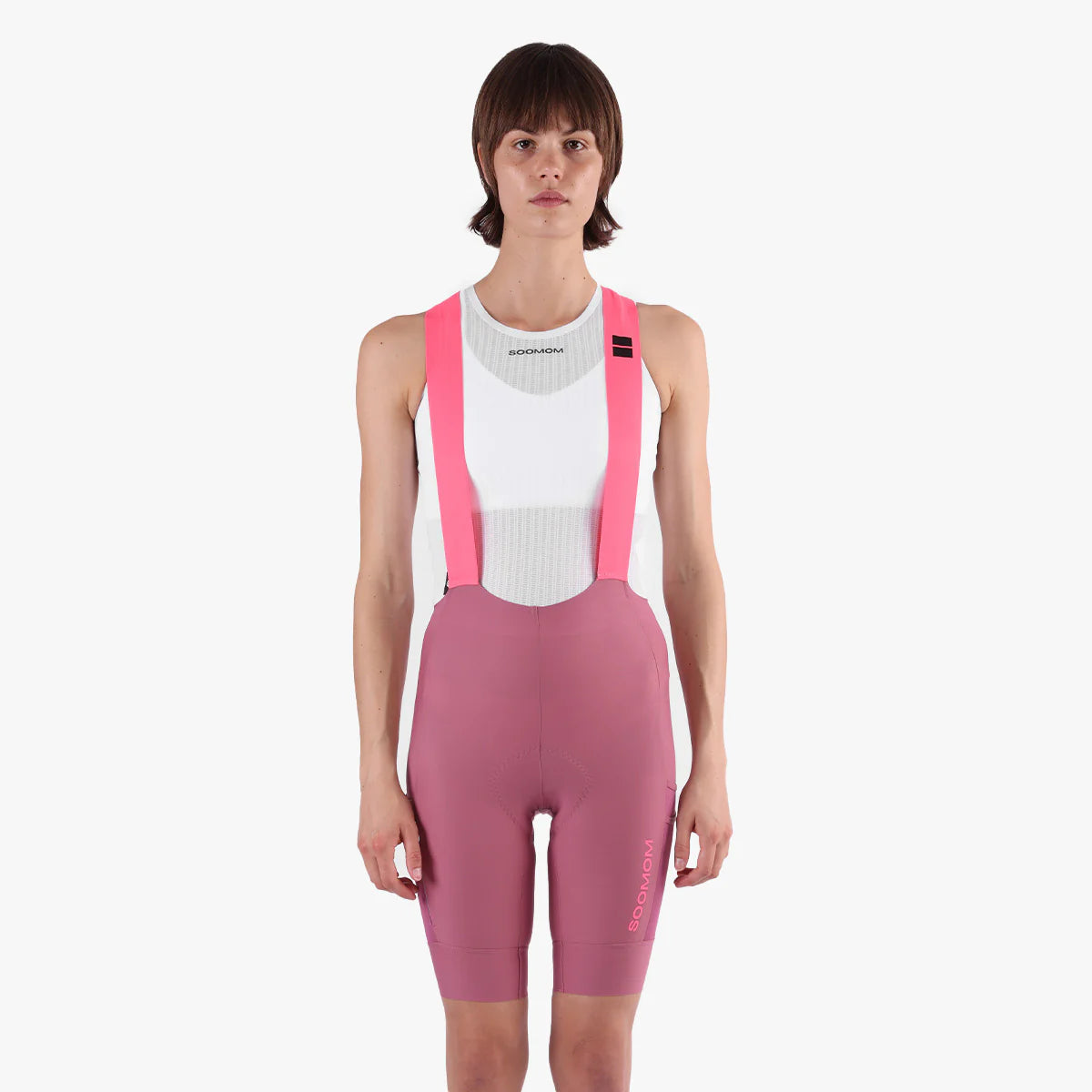 Women's All-Round Utility Bib Shorts - Mauve
