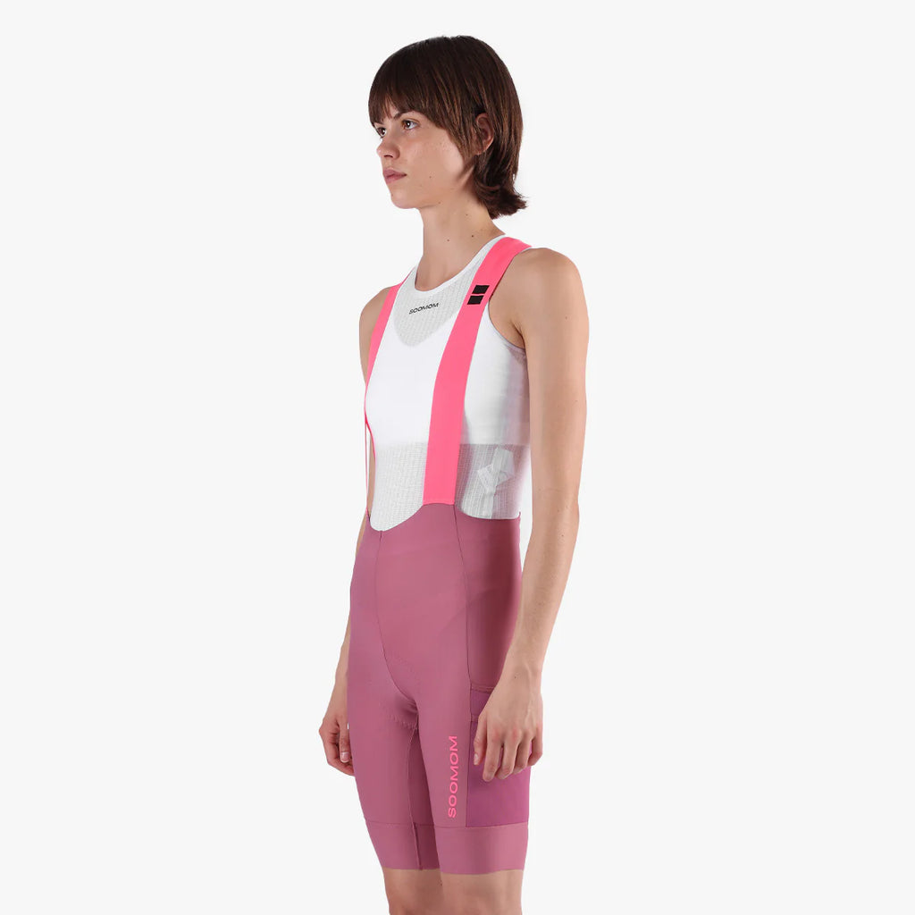 Women's All-Round Utility Bib Shorts - Mauve