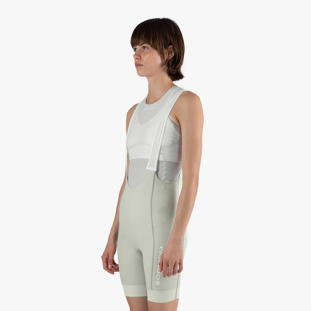 Women’s Base Mini Bib Shorts - Oat Dust