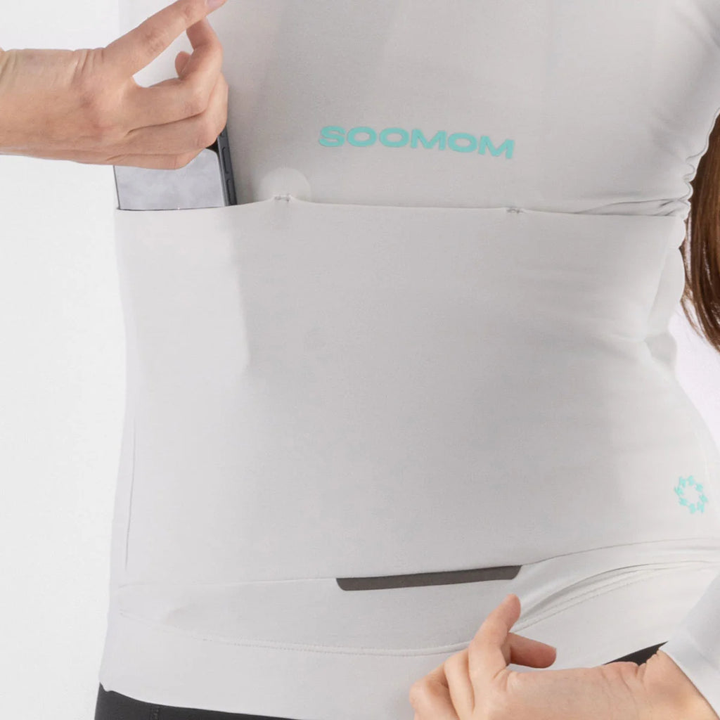 Women's All-Round Lightweight Long Sleeve Thermal Jersey - Cream