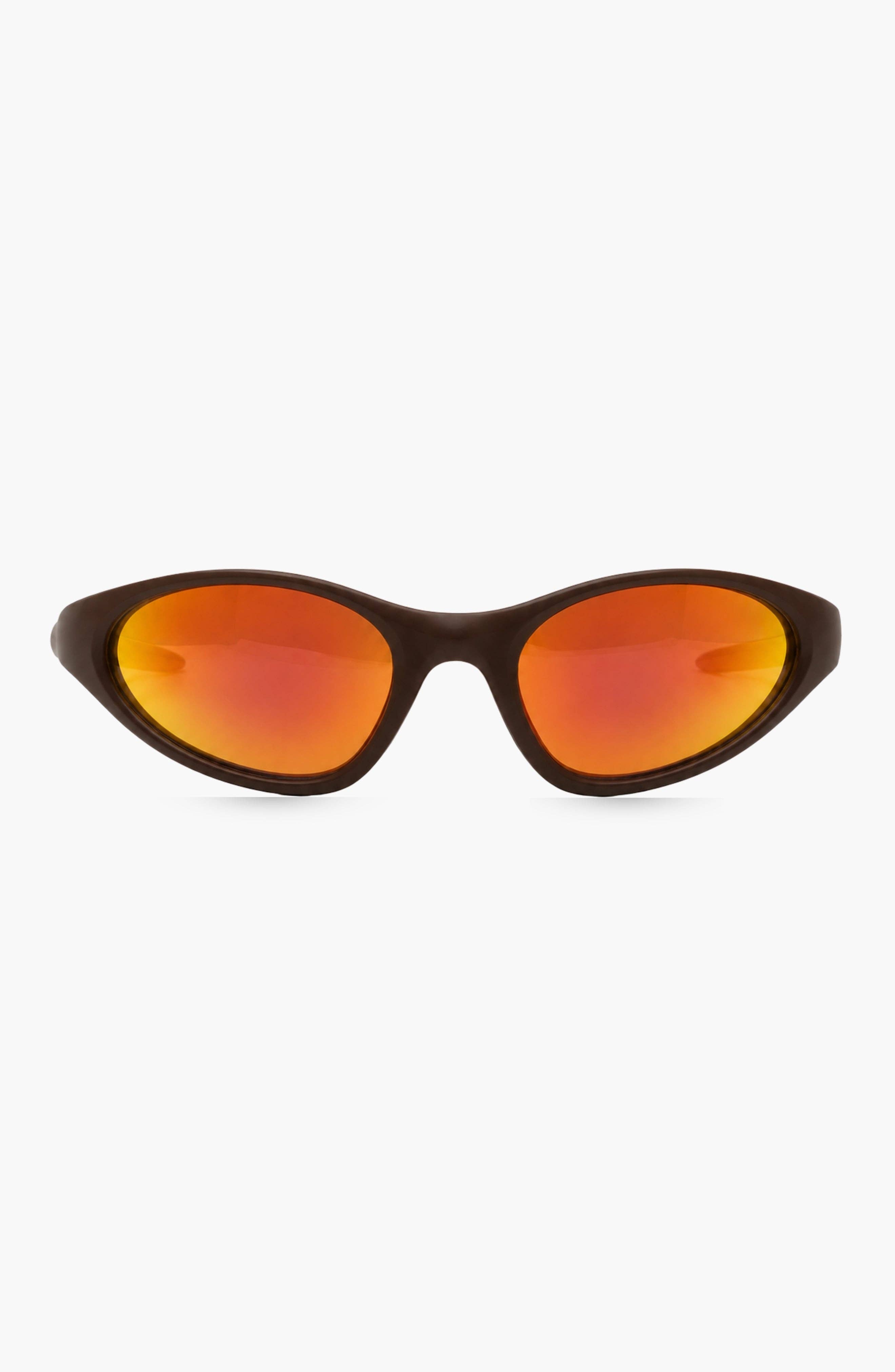 Lina | Brown & Amber Mirror