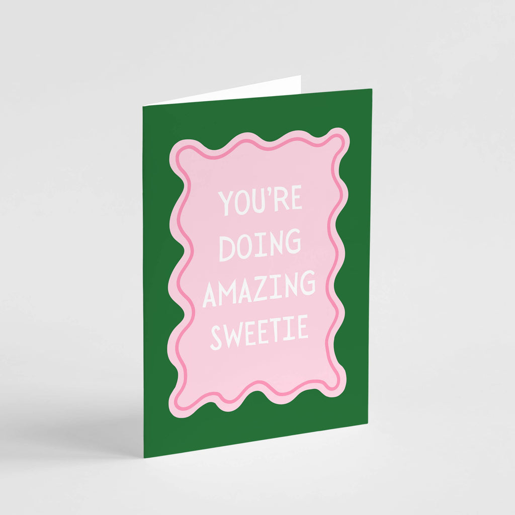 Doing Amazing Sweetie Card