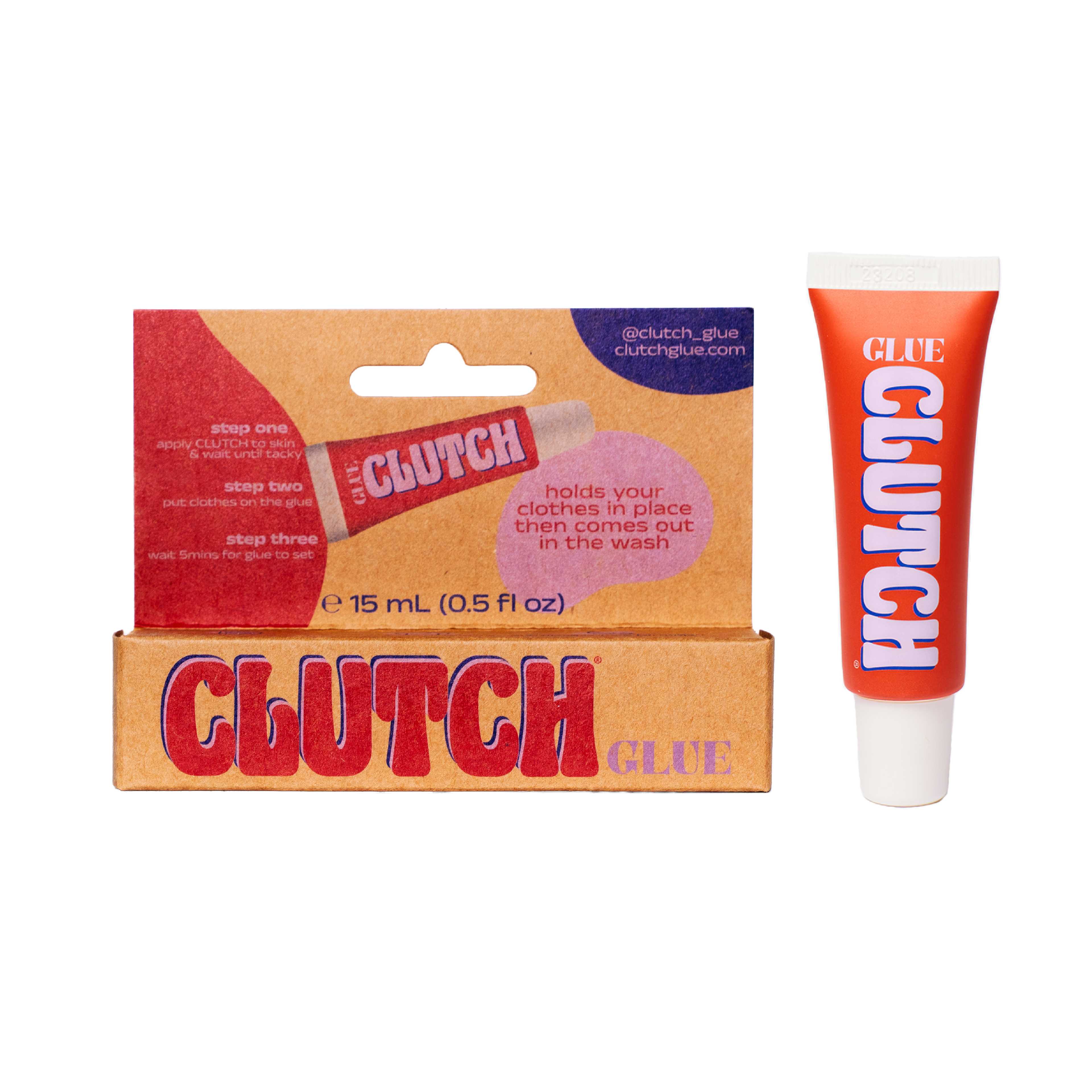 CLUTCH Glue Liquid Fashion Tape (15ml)