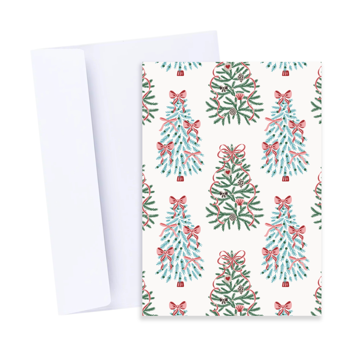 Vintage Christmas Tree Card
