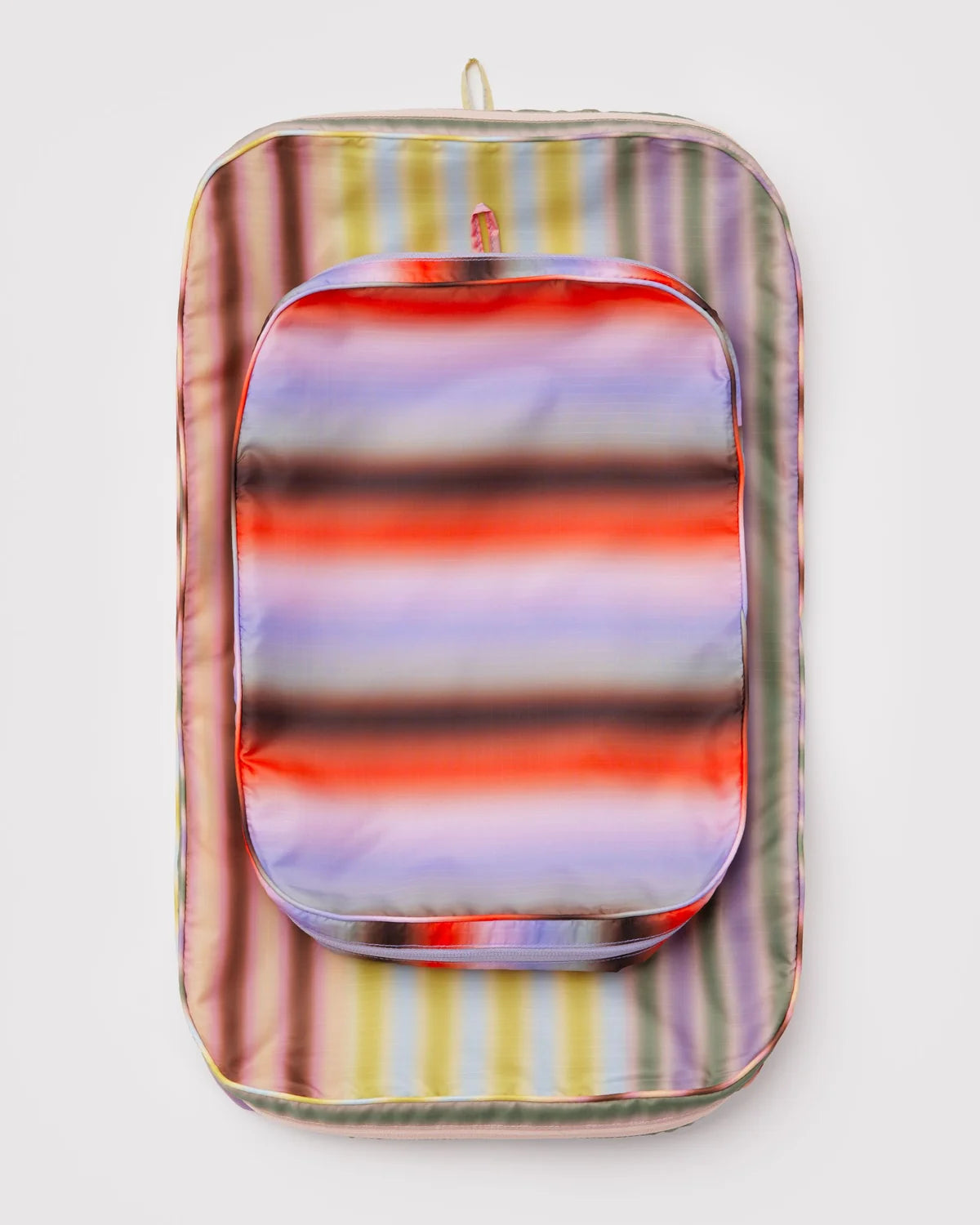 Large Packing Cube Set Gradient Stripes