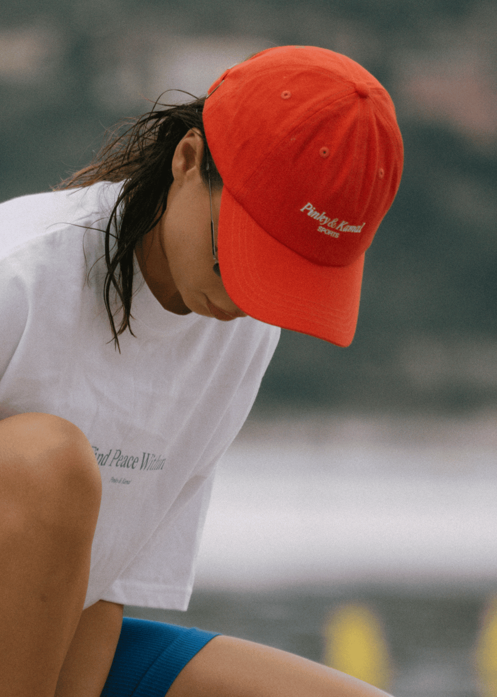 Pinky & Kamal Sport Logo Cap - Red