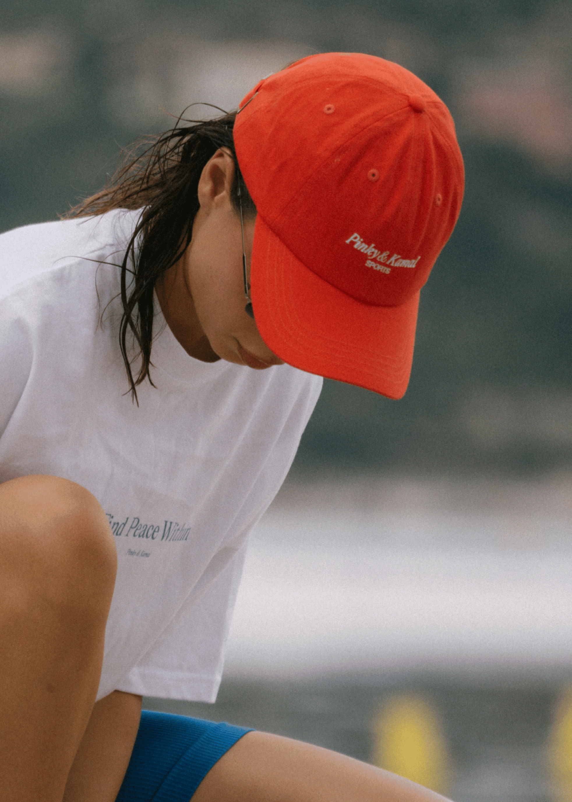 Pinky & Kamal Sport Logo Cap - Red