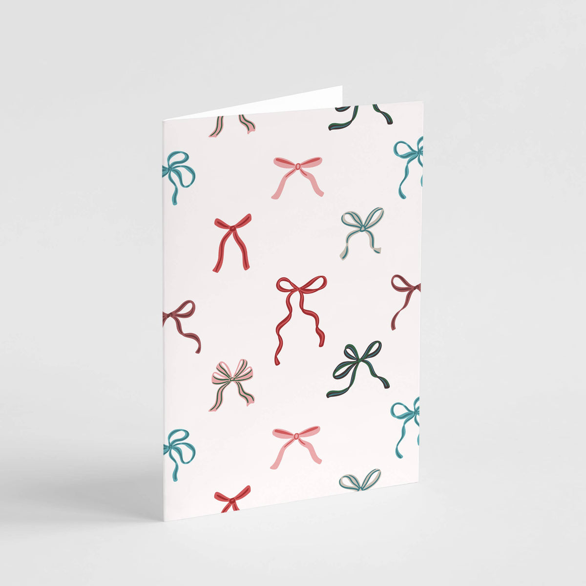 Christmas Bows Card -