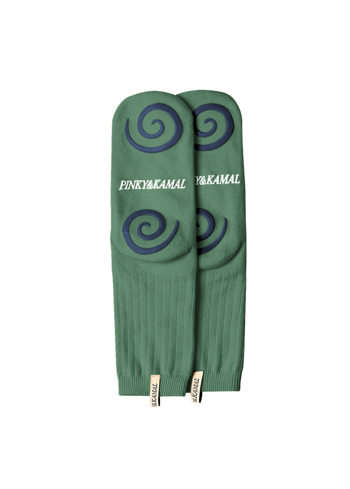 Pilates Spiral Grip Socks - Sea Green